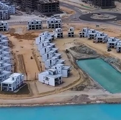 New Alamein aerial villas