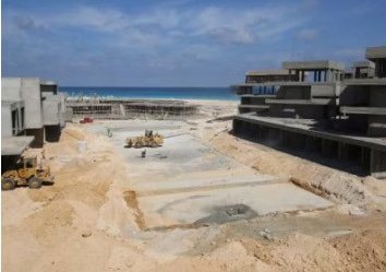 Hacienda Bay coastal construction