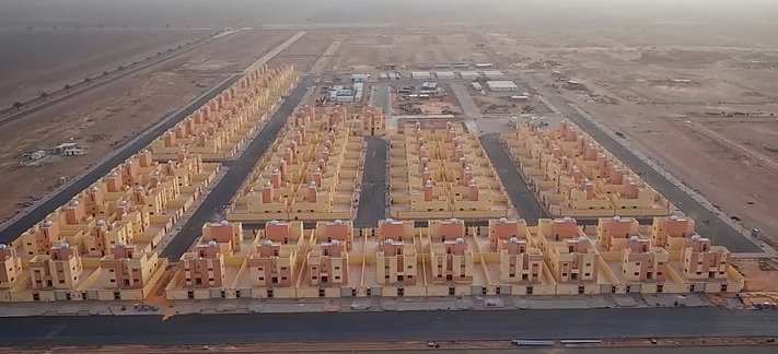 Hail Housing Project aerial view