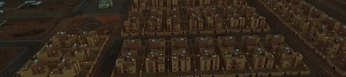 Hail Housing Project night view