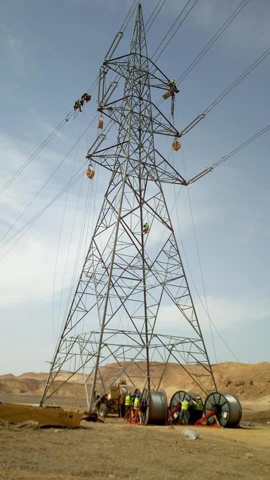 Tower installation crew
