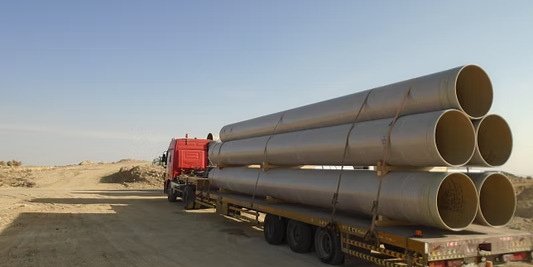 Al Namas pipeline delivery